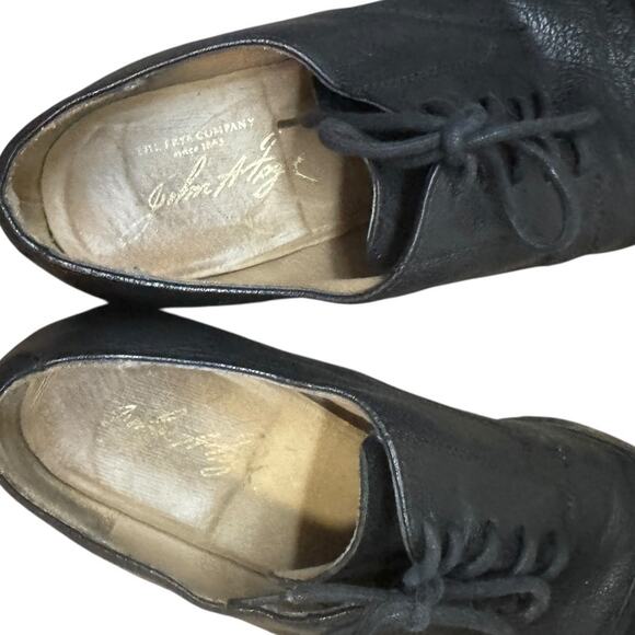 THE FRYE COMPANY Black Leather Oxford Dress Shoes SZ 10.5 main image 8